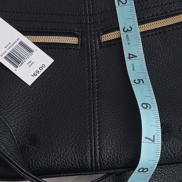 Rossetti Ladies-Crossbody Black Leather Purse Medium NWT 69 USA dollars - Picture 4 of 10